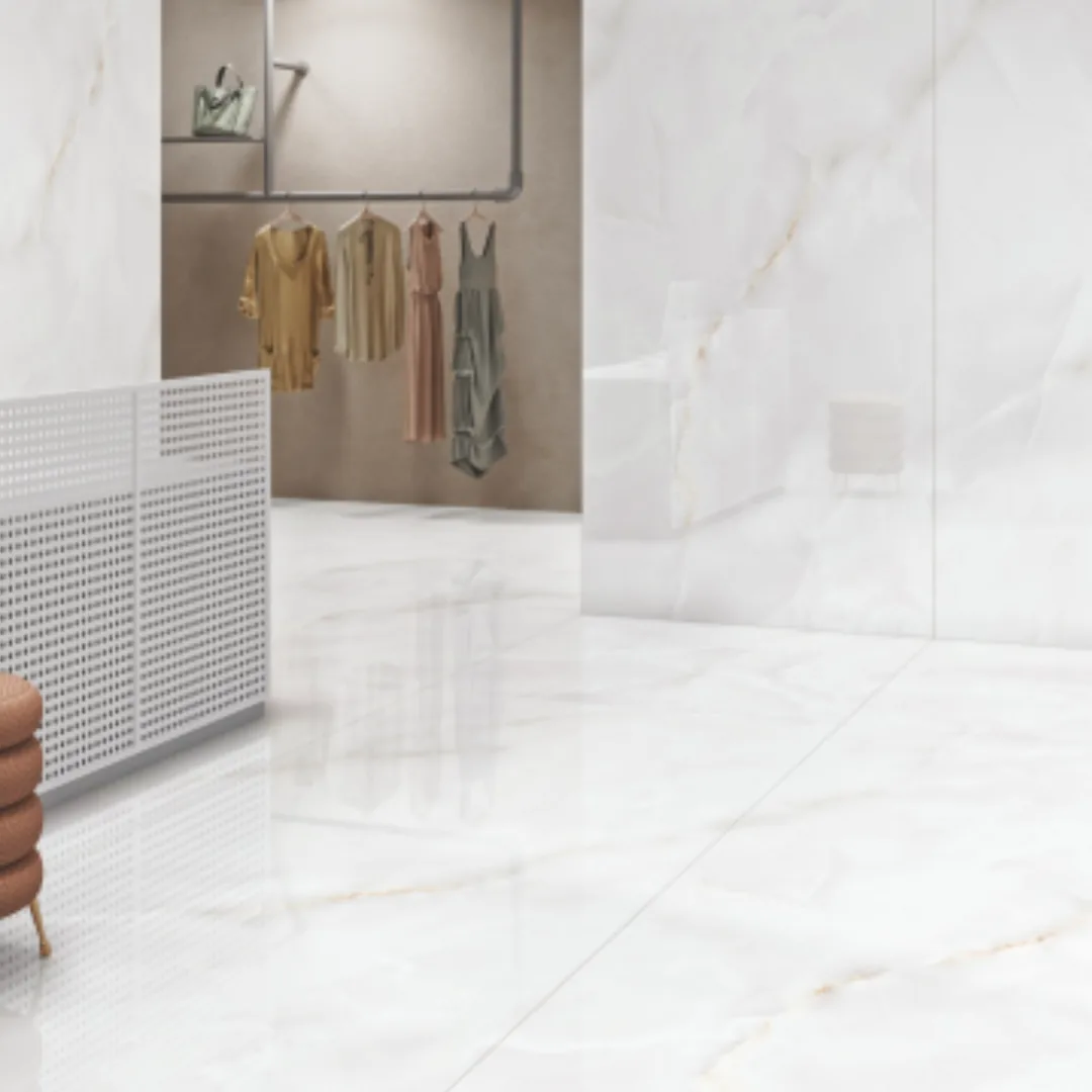 Exotica KJ - Nivia Grey, marble-look wall tile for bathroom